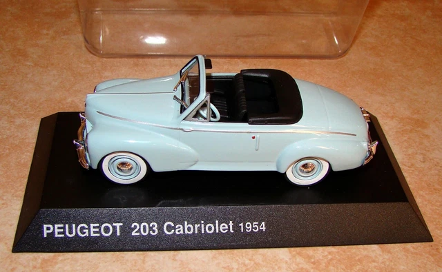 Peugeot 203 cabriolet(1954) 1/43 - Presse  sous blister