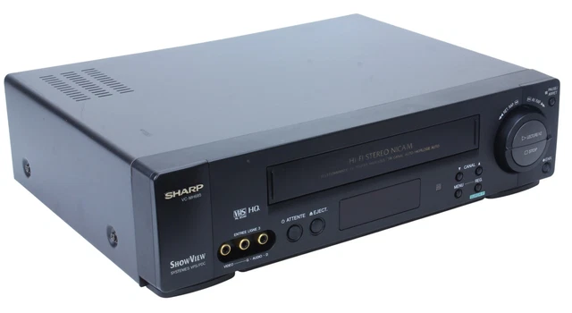 MAGNÉTOSCOPE VHS SHARP VC-FH310FPM Hifi Stéréo 6 Têtes Pal/Secam/Ntsc/S-VHS EUR 79,00 - FR