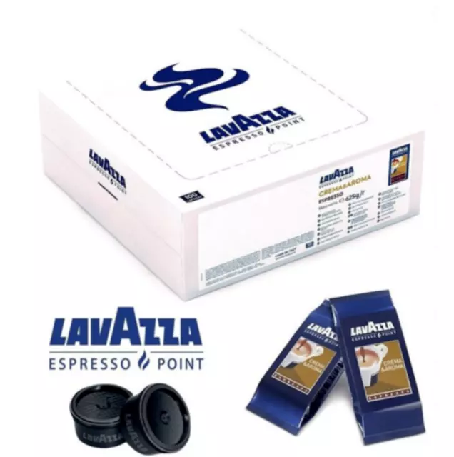 600 Capsulas de cafe LavAzza espresso point CREMA AROMA espresso 408 original