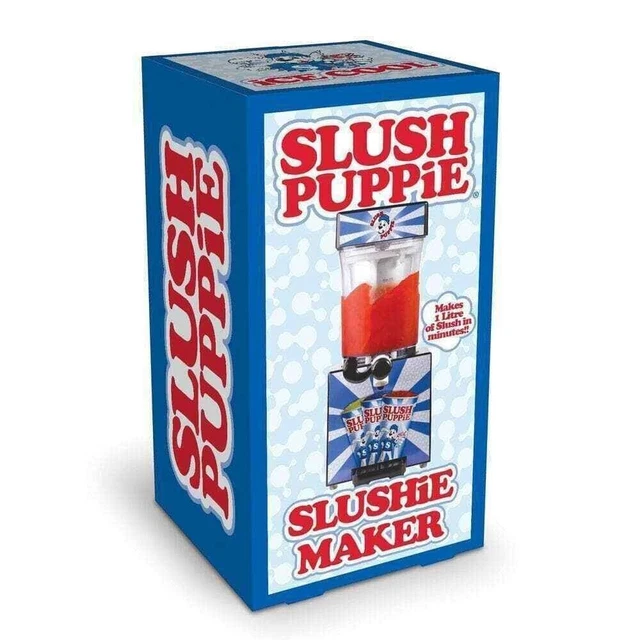 Slush Puppy Maker Frozen Drinks Machine Snow Cone Ice Slushie Homemade Puppies😋