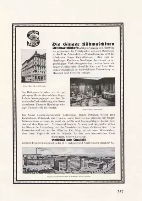 Hotel "Jacob" Hamburg Nienstedten Elbchaussee Original Reklame von 1926