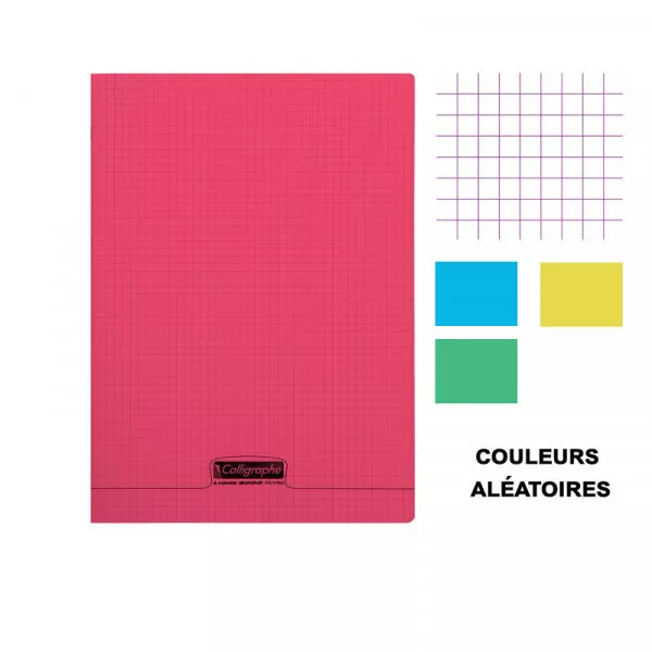 Calligraphe 8000 - Cahier polypro 17 x 22 cm 96 pages petits