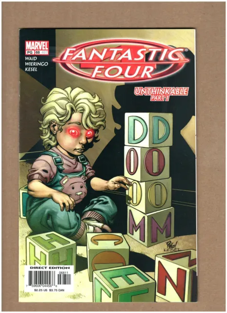 Fantastic Four #68 Marvel Comics 2003 Mark Waid Dr. Doom VF/NM 9.0