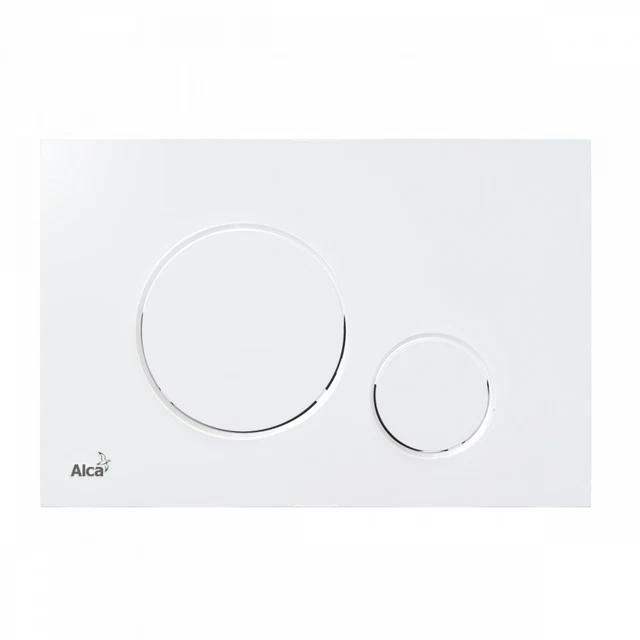 Plaque Déclenchement Chasse D'eau Geberit Sigma - Blanc 24.6x16.4cm - Pour Réservoir Caché UP320 UP300 UP720