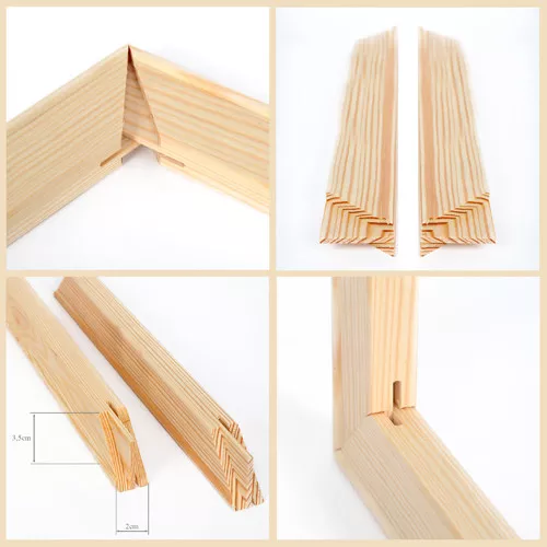 Keilrahmenleisten Im Ensemble - Autofabrication - Sans Toile - Châssis Que Kit
