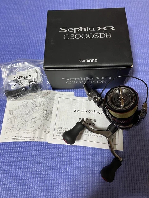 K*N様 Sephia XRC3000SDH Shimano 09 Sephia C3000SDH Handle 90mm Spinning Reel Fishing