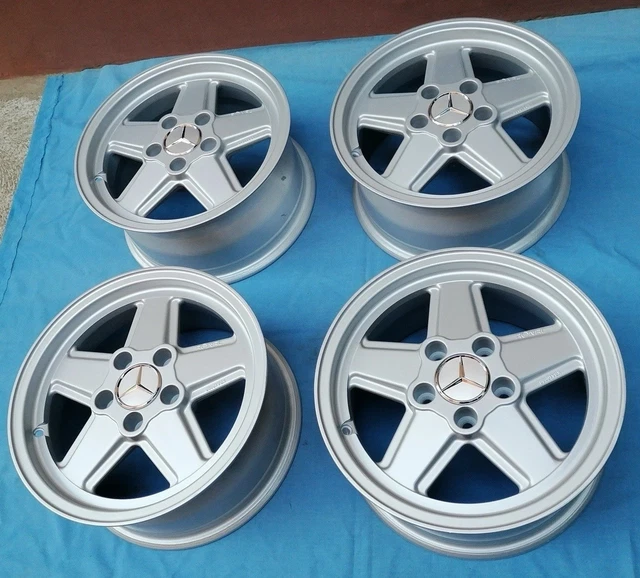 W210 With Ronal R9 RONAL R9 WHEELS Rims 15” Mercedes AMG Penta W124 W201 W202 W203 EUR 999 ...