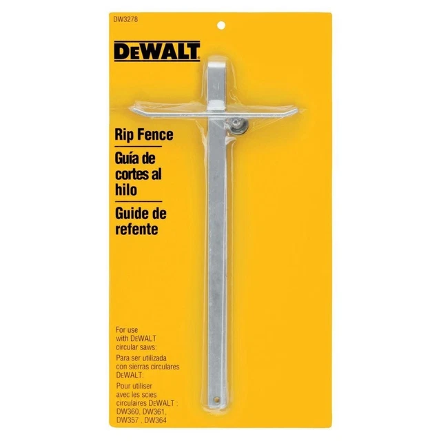 DEWALT CIRCULAR SAW Rip Cut Guide Fence Cutting Power Tool Attachment
