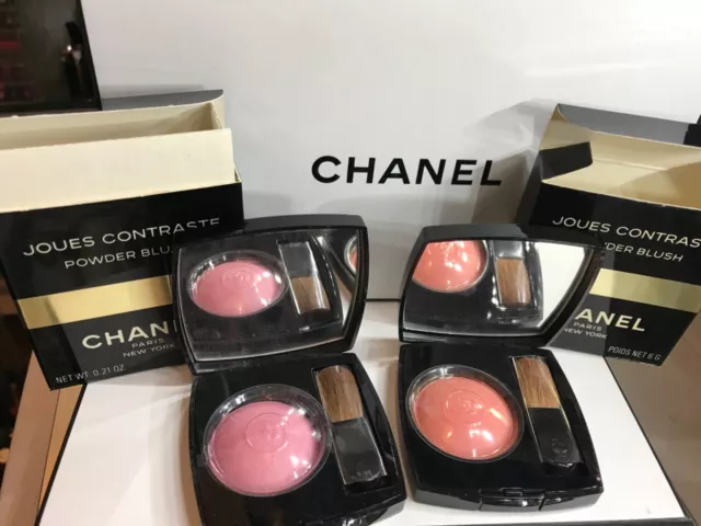 Chanel Joues Contraste Powder Blush ~ 604 BRUN ROUGE ~ 6g / .21 Oz NEW IN  BOX
