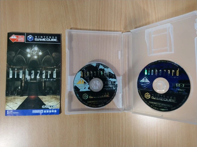 GC Biohazard (Resident Evil Remake) (Japan Ver.) CAPCOM GAME NINTENDO GAMECUBE B