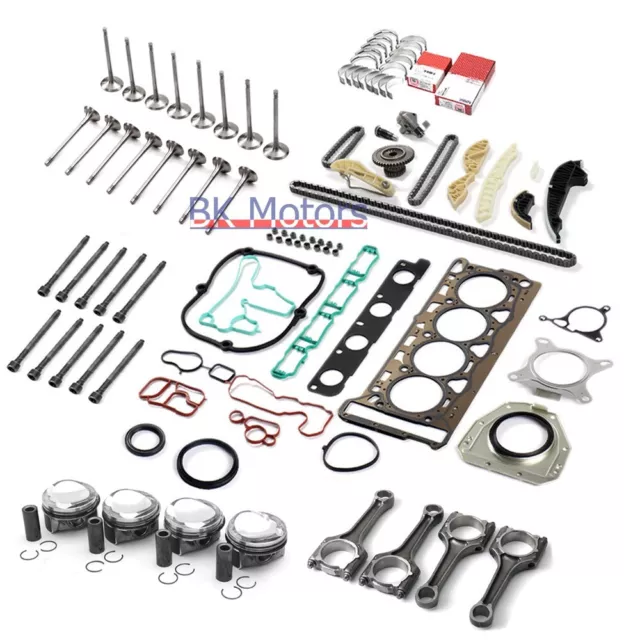 Motor Dichtungen Conrod Rebuild Überholung Kit Ø23mm Für Audi A3 1,8 T CDA CDH