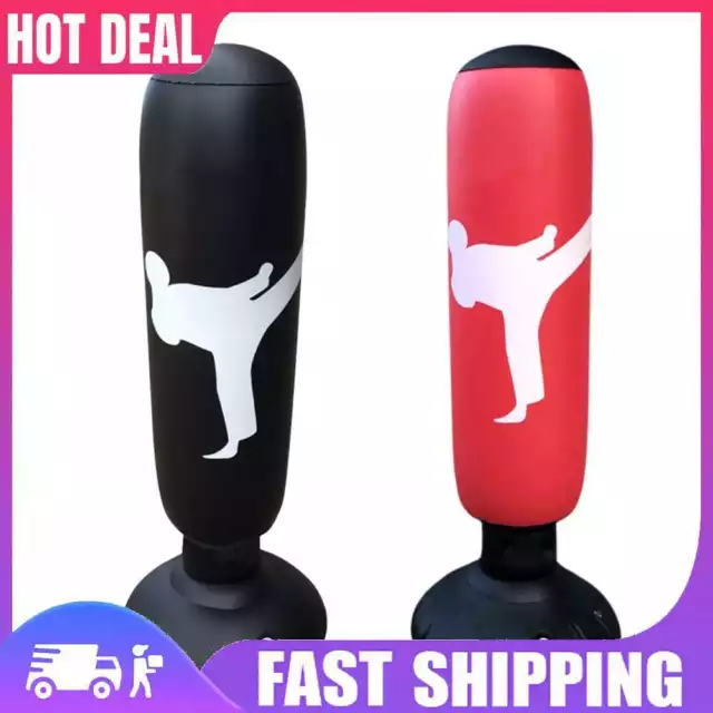 Inflatable Boxing Bag PVC Fight Column Punching Bag Fitness Stress Relief Tool