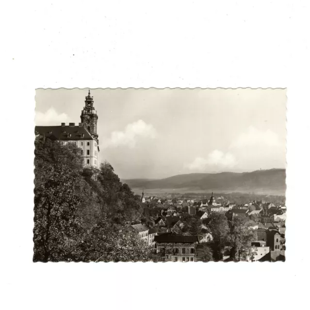 AK Ansichtskarte Rudolstadt / Heidecksburg mit Blick auf die Stadt