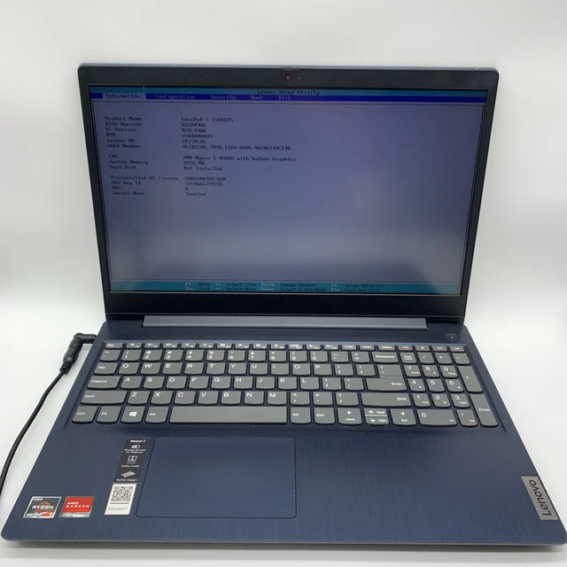 LENOVO IDEAPAD 15ARE05 AMD Ryzen 4500U 1,4 GHz GB de RAM sin