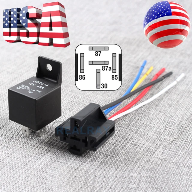 STARTER RELAY SWITCH 12V Volt 5 Terminal For 3150679B 139481 w