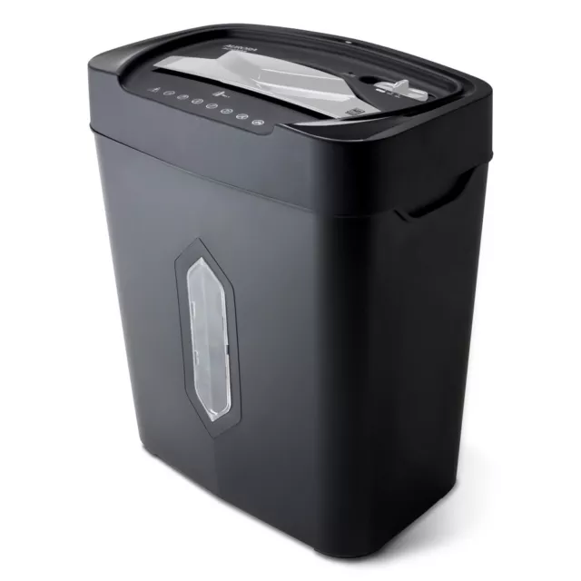 Aurora AU1230XA Anti-Jam 12-Sheet Crosscut Paper Shredder 5.2-gallon Wastebasket