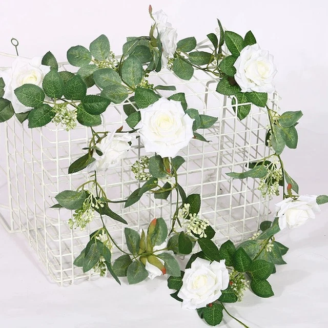 Decorazione festa matrimonio vivace con 2 2 m rosso rosa viola rosa rosa bianco ghirlanda