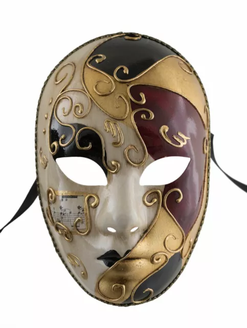 Masque de Venise Colombine cygne noir Carnaval deguisement venitien 1059