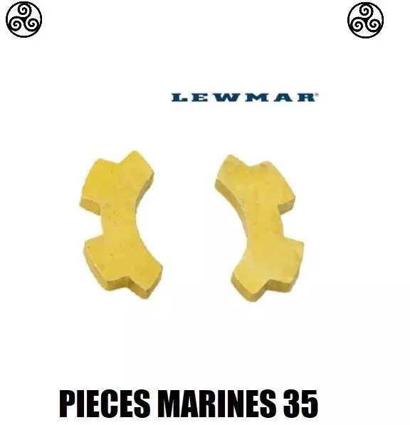 Paire de clavettes pour winch LEWMAR 15ST à 65ST OEM 48000446