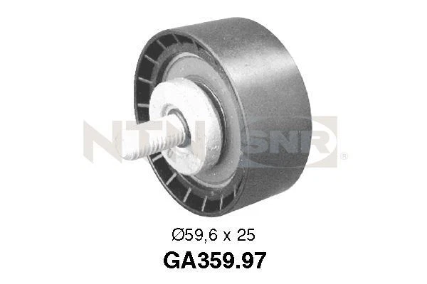 Galet Enrouleur (Courroie D'accessoire) Peugeot 206 3/5 Portes 1.9 D,306 1.9 D