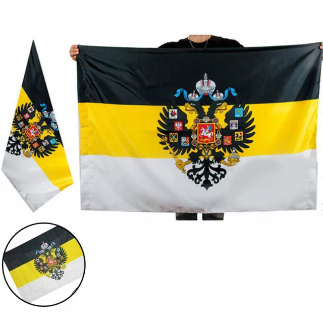 Russia Flag 3X5FT Imperial Standard of the Emperor Romanov