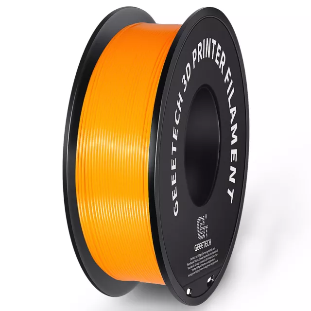 Geeetech 3D Drucker 1kg Filament 1,75mm PLA 3D Drucker Verbrauchsmaterial Orange