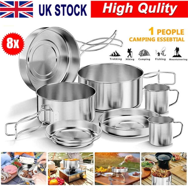 Set Da Cucina Mess Tins Highlander | Pentolame Da Campeggio E Festival Per Cuoco