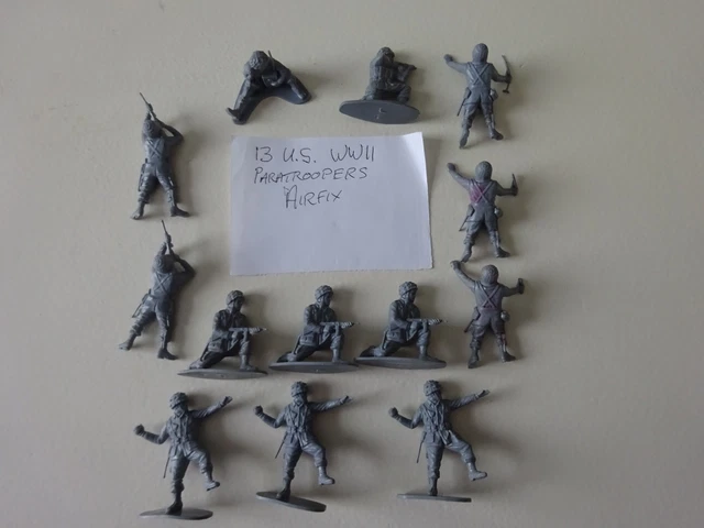 SOLDATS AIRFIX 1:32EME - WW2 German Paratroops - Parachutistes allemands 1939-45 EUR 18,00 - FR