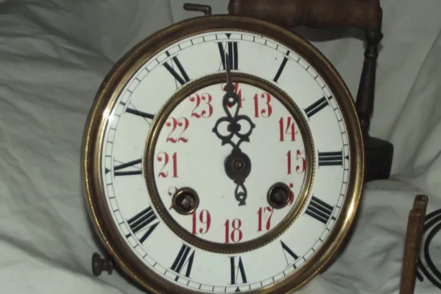 antique vienna wall clock movement