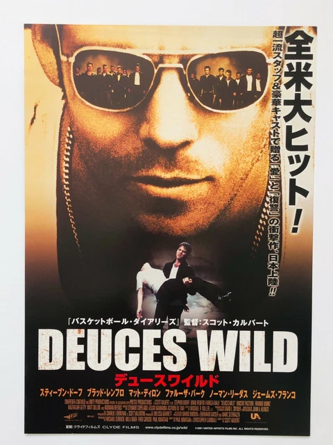 Deuces Wild Brad Renfro Matt Dillon Stephen Dorff JAPAN movie flyer Mini poster
