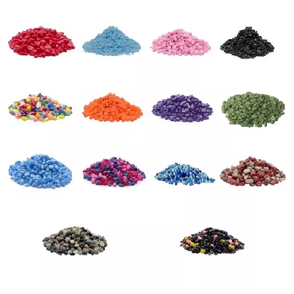 Hagen Marina Aquarium Gravel 450G, 2KG, 10KG Fish Tank Decoration Decor Pebbles