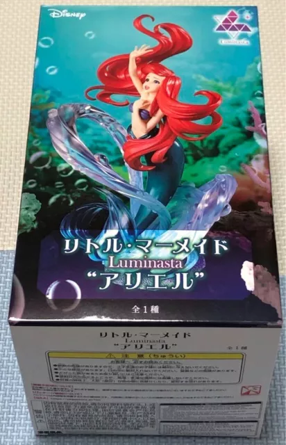 Disney The Little Mermaid Princess Ariel Figure Luminasta SEGA  New Japan