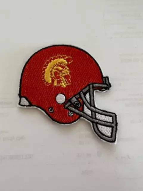 Official NCAA USC Trojans Iron-On Patch.NEW.Fast FREE same day Ship.FIGHT ON !