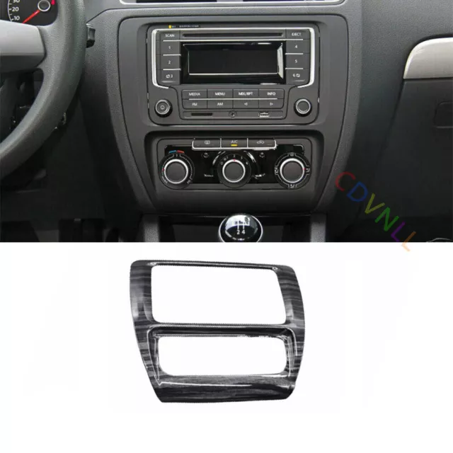 Console AC Switch Control Panel Trim For Volkswagen Jetta MK6 12-2014 Peach Wood