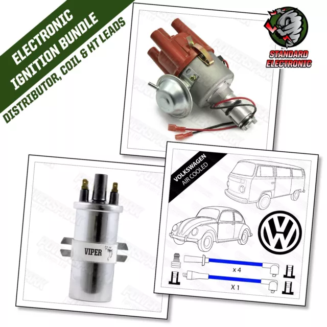 VW Air Cooled Electronic Ignition Bundle for 1200 to 1600 Camper and Beetle