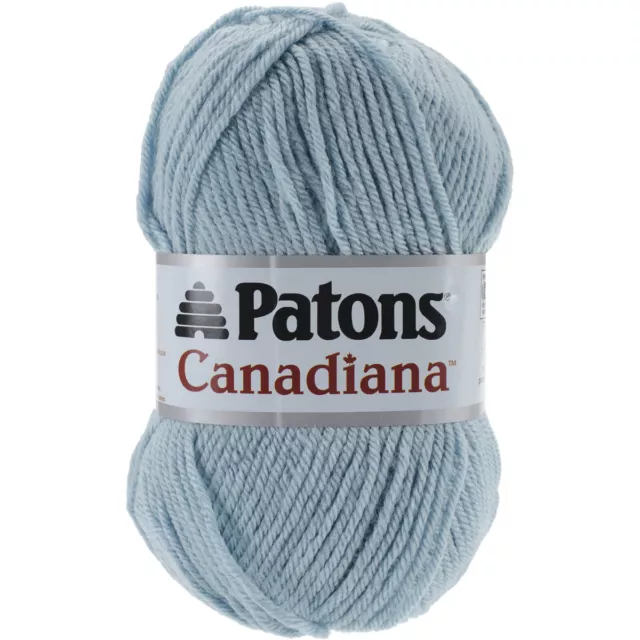 Patons Canadiana Yarn - Solids-Pale Teal, 244510-10743