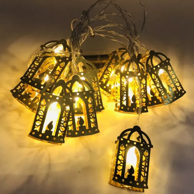 Buy 3 Get 1 Free-Eid Mubarak String Led Light, Ramadan Decoration Lantern lights