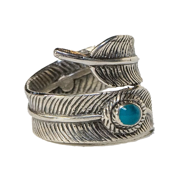 Bague Amérindienne En Argent Sterling Avec Œil De Tigre - Taille 50, Signée Jay, Occasion