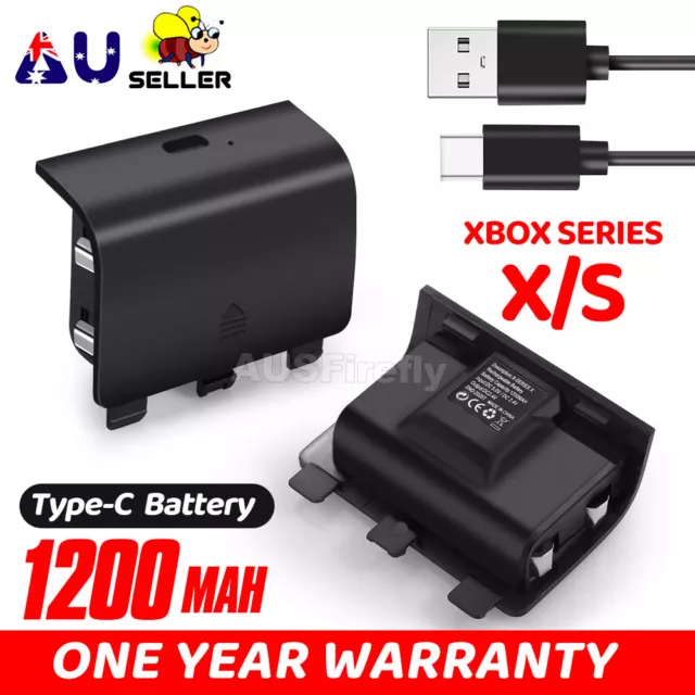 For Xbox Series X/S Wireless Controller Rechargeable Battery Pack USB 1200MAH