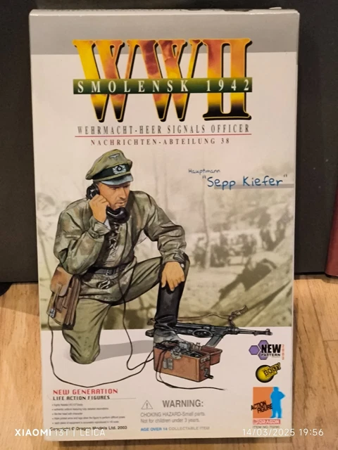 Figurine 1/6 Dragon – Officier Des Transmissions Wehrmacht Sepp Kiefer (WWII)