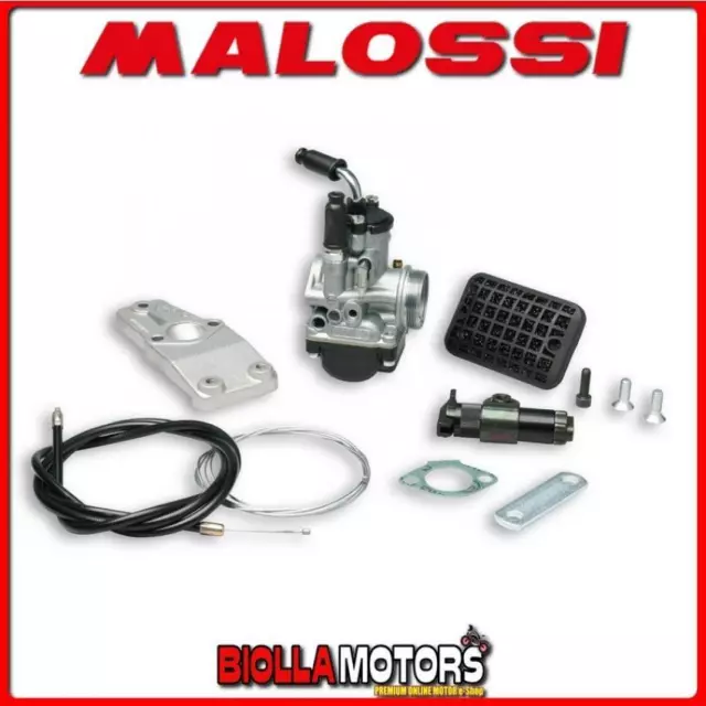 1610989 Kit Carburatore Malossi Phbg 19 B Piaggio Ciao 50 Per Carter Malossi -