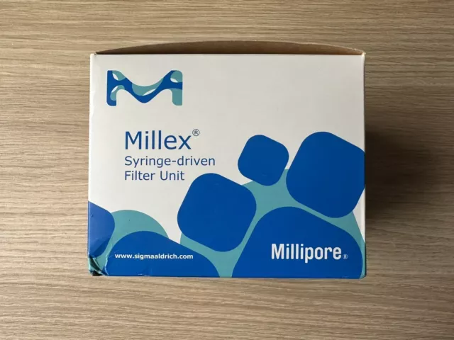 5 X STERILE Millipore Millex Syringe Filter 33mm 0.45 µm (PVDF ...