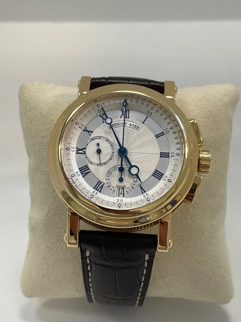 Breguet Marine 18K yellow gold Men's Watch - 5827BA/12/5ZU