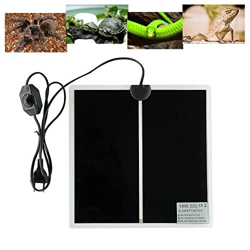 FIPASEN Tapis Chauffant Reptile Coussin Chauffant Terrarium Réglable avec Con...