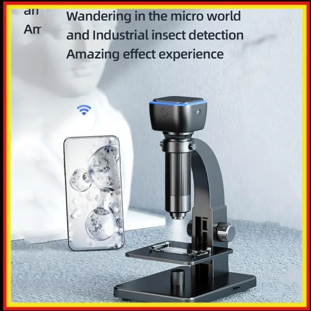 Digital Microscope 2000X HD WiFi Dual Lens for Welding Circuit Board Maintenance