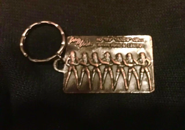 Vintage Las Vegas history Riviera Hotel and Casino crazy girls key ring