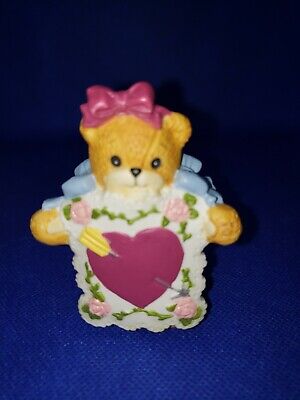 Lucy And Me Heart Lover Bear Figurine Lucy Rigg Enesco 1991