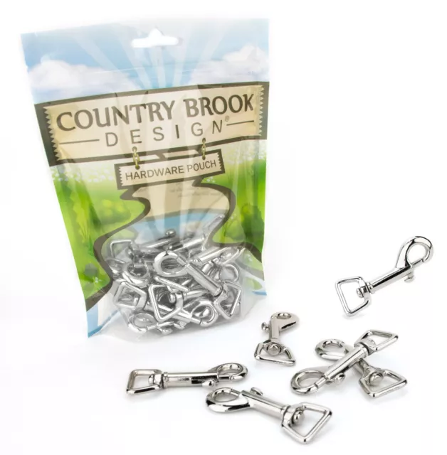 50 - Country Brook Design® 5/8 inch Swivel Snap Hooks