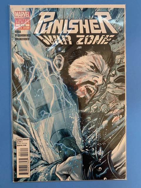 Marvel Punisher War Zone Rucka Limited Series #3