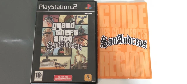 GTA GRAND THEFT Auto San Andreas sony PS2 PLAYSTATION 2 Slim Skinny $56 ...